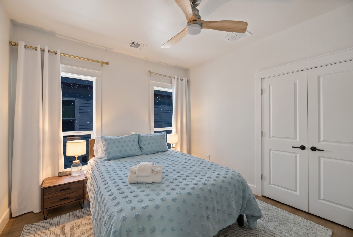 Another angle of the bedroom