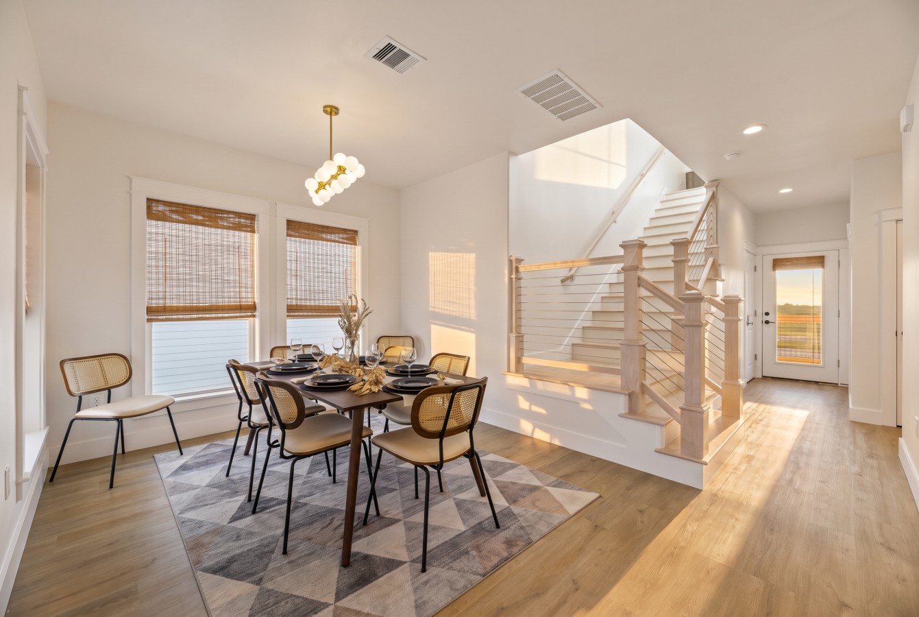 The perfect setting for conversation and connection during your stay