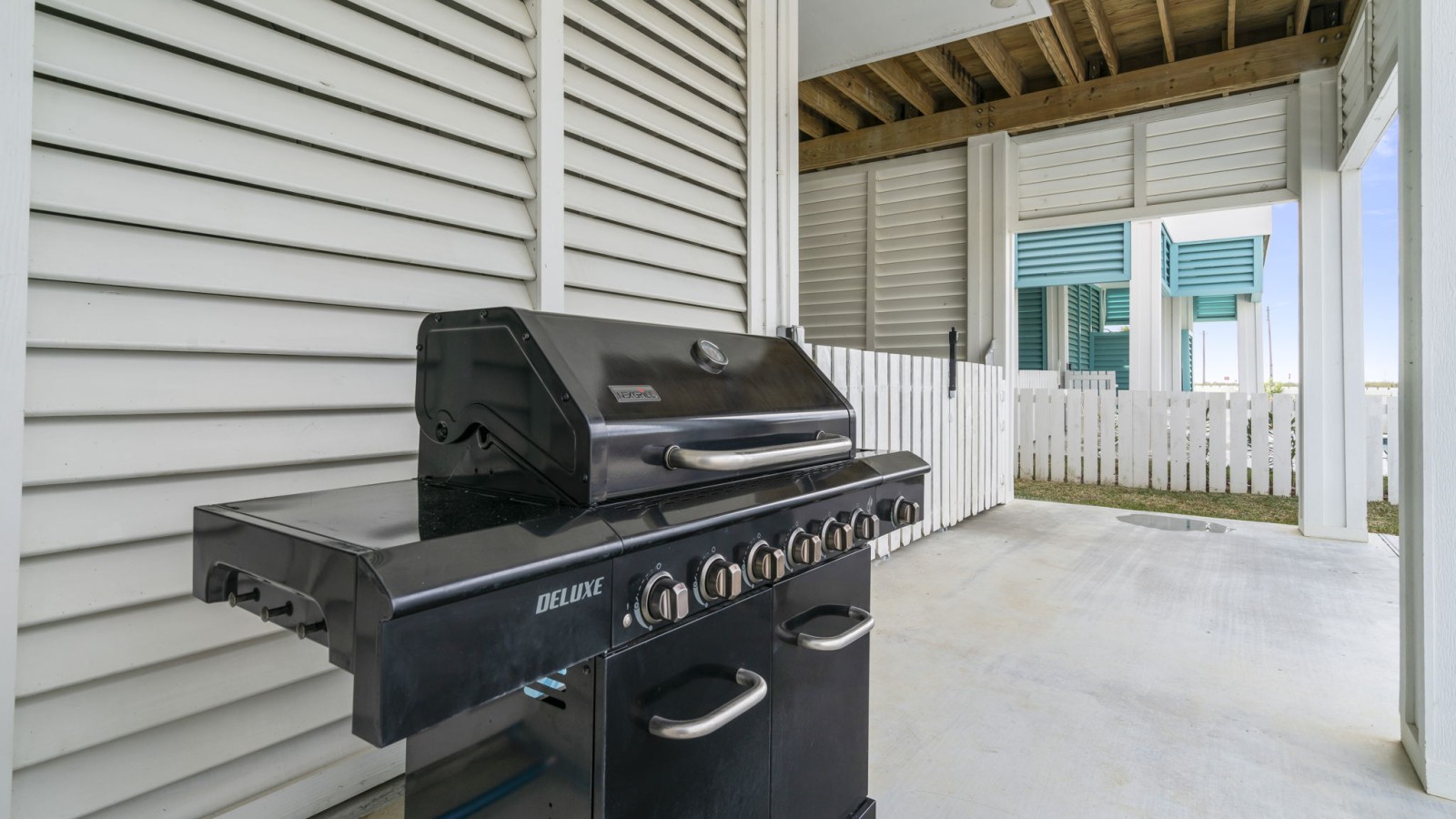 Grill up a feast on the back patio with the BBQ grill