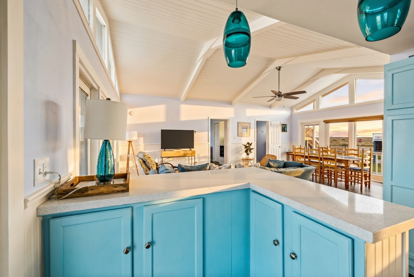 Another angle of the kitchen
