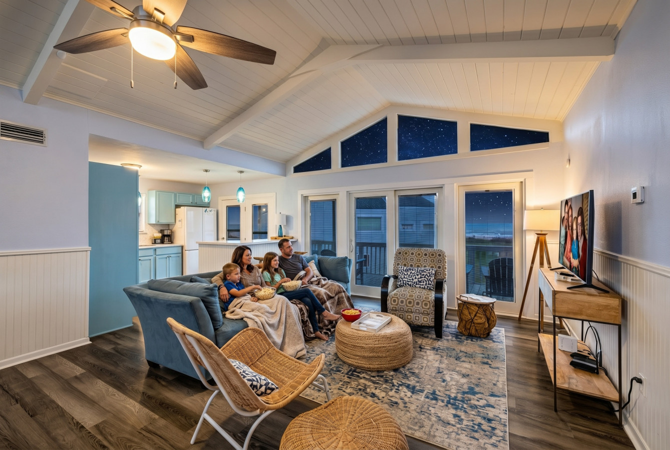 Relax & recharge in this inviting living area