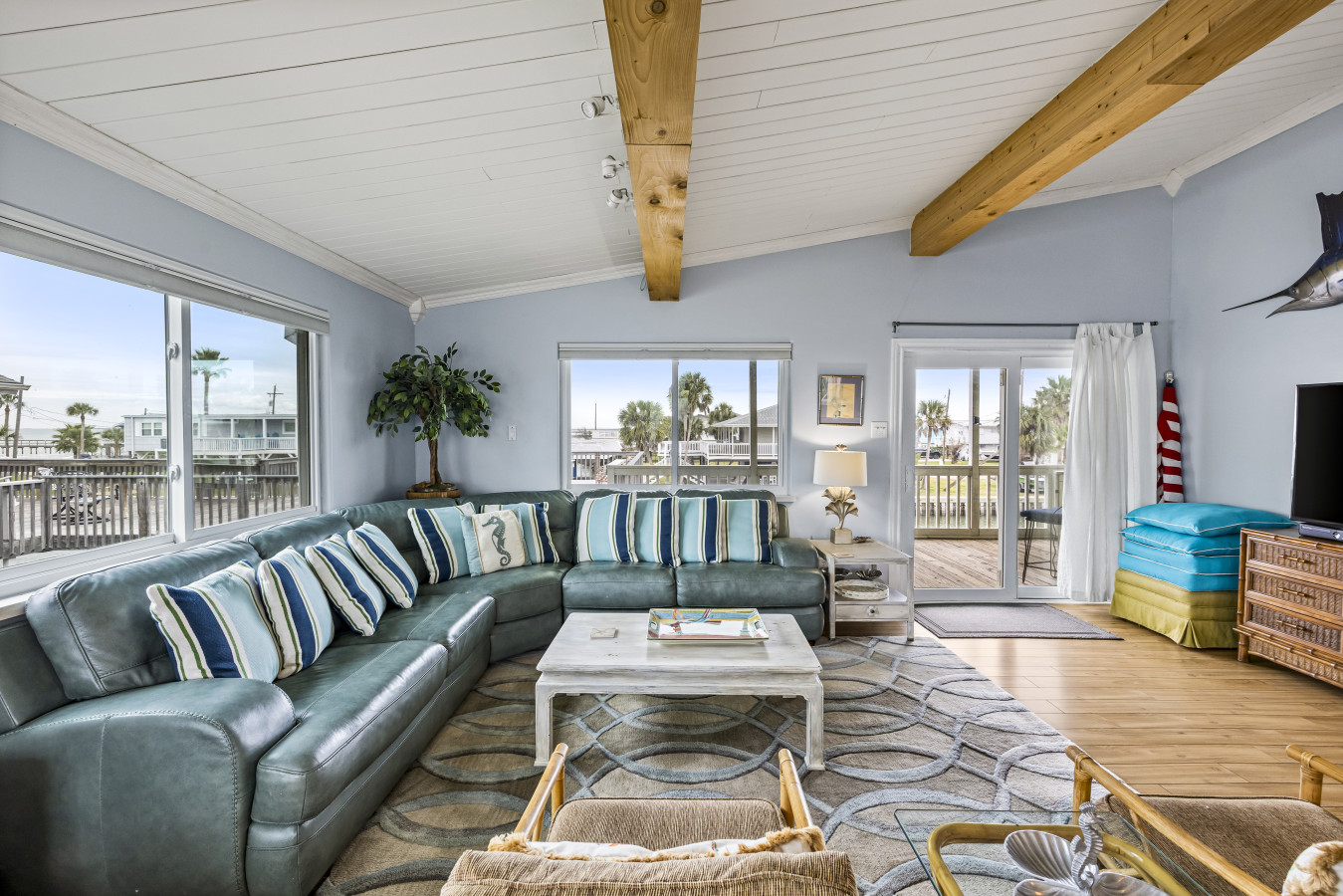 Plenty of seating for the whole family to relax and recharge