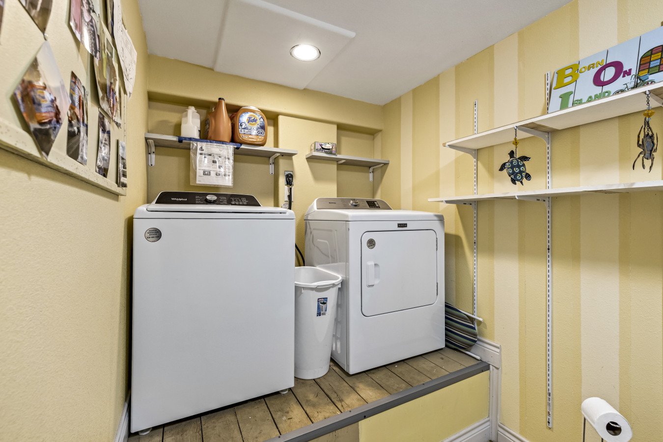 Convenient in-house laundry for a stress-free stay