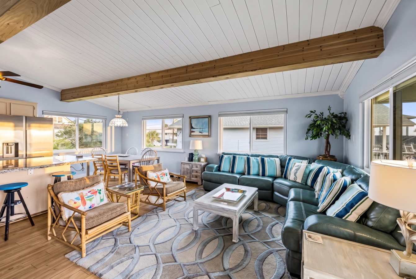 A cozy living room made for relaxing and spending time together