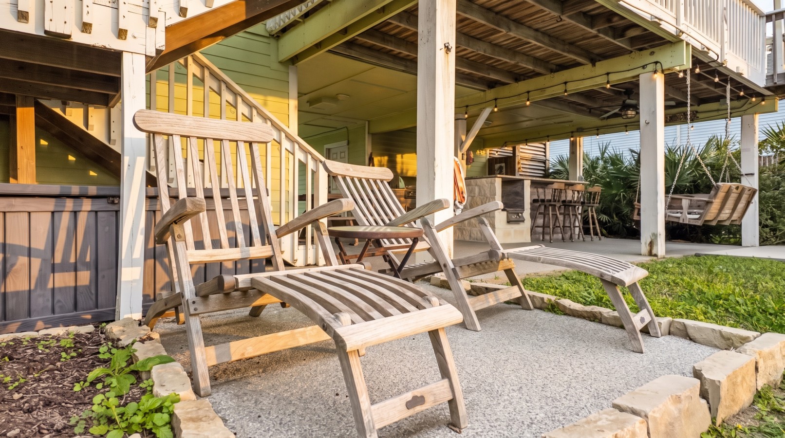 The perfect spot to soak up the coastal breeze