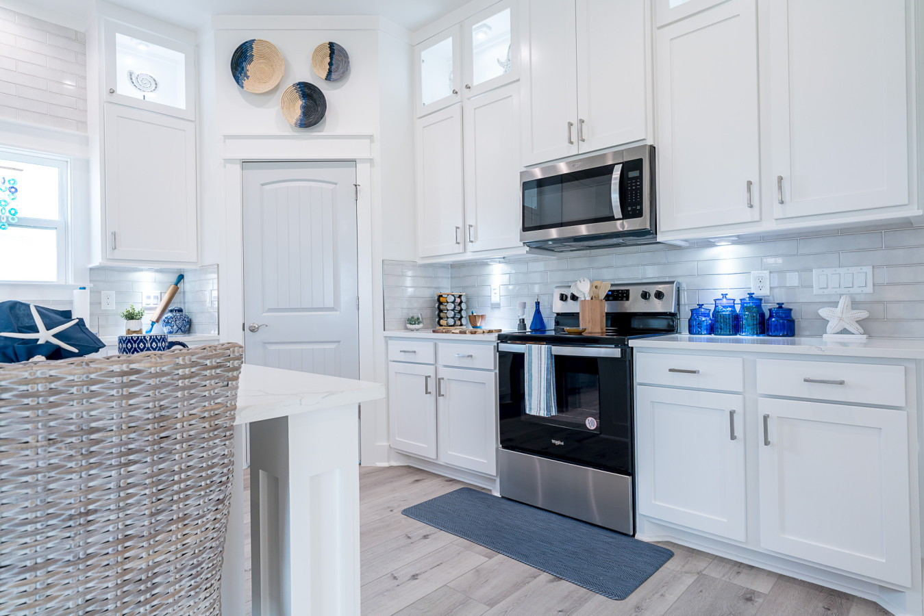 Another angle of the kitchen