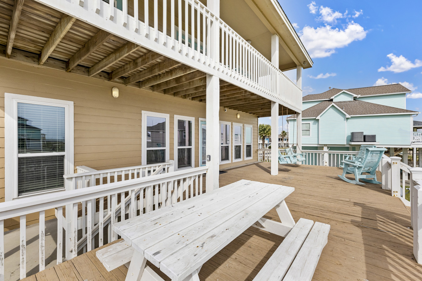Relax and unwind on the spacious outdoor deck