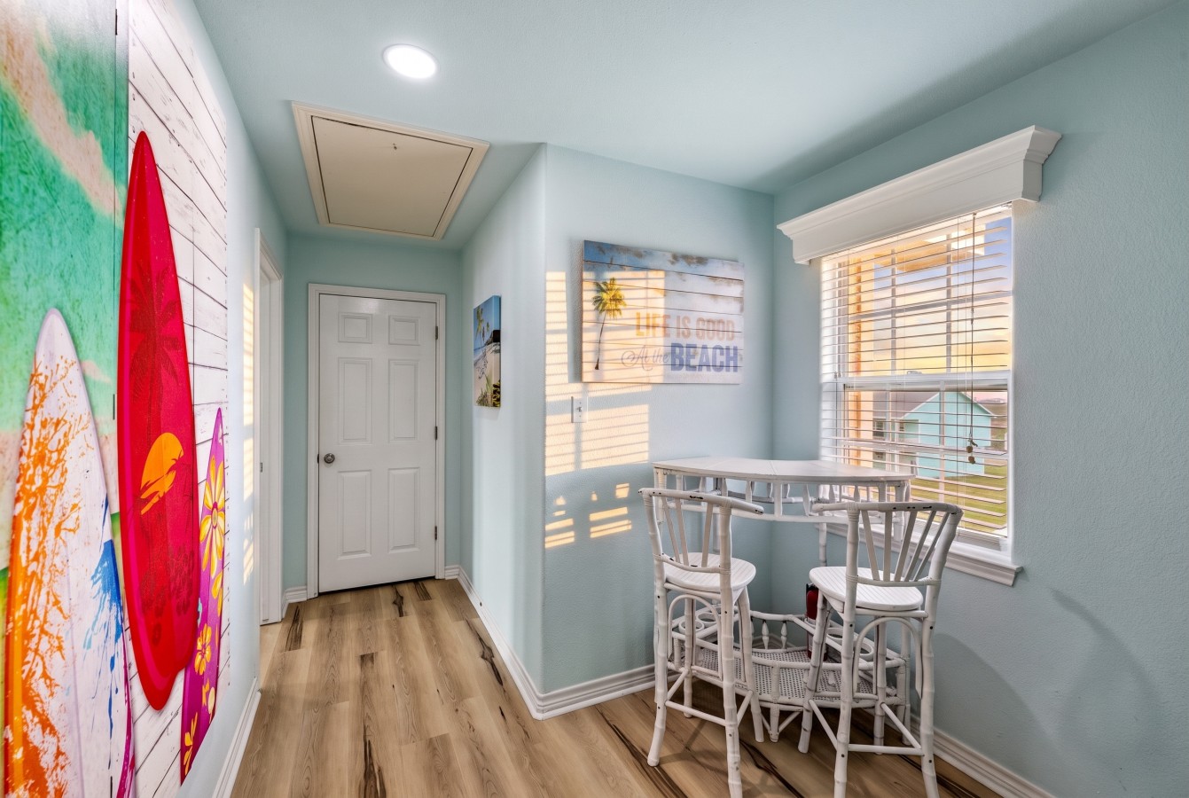 A cozy nook perfect for morning coffee