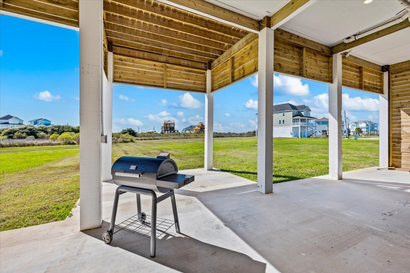 Perfect spot for outdoor cookouts