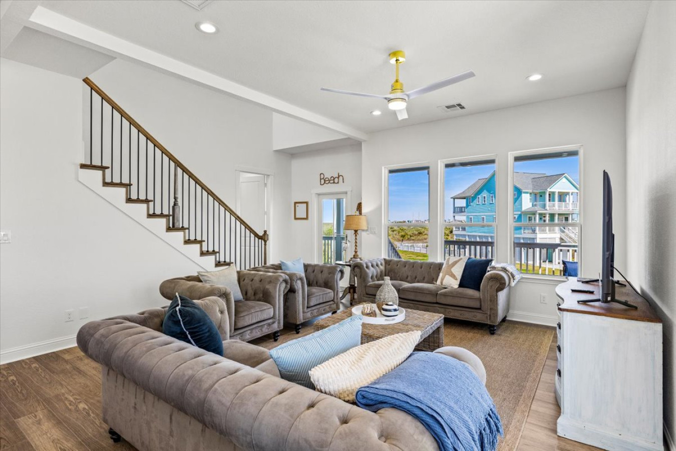 Gather and relax in this inviting living space