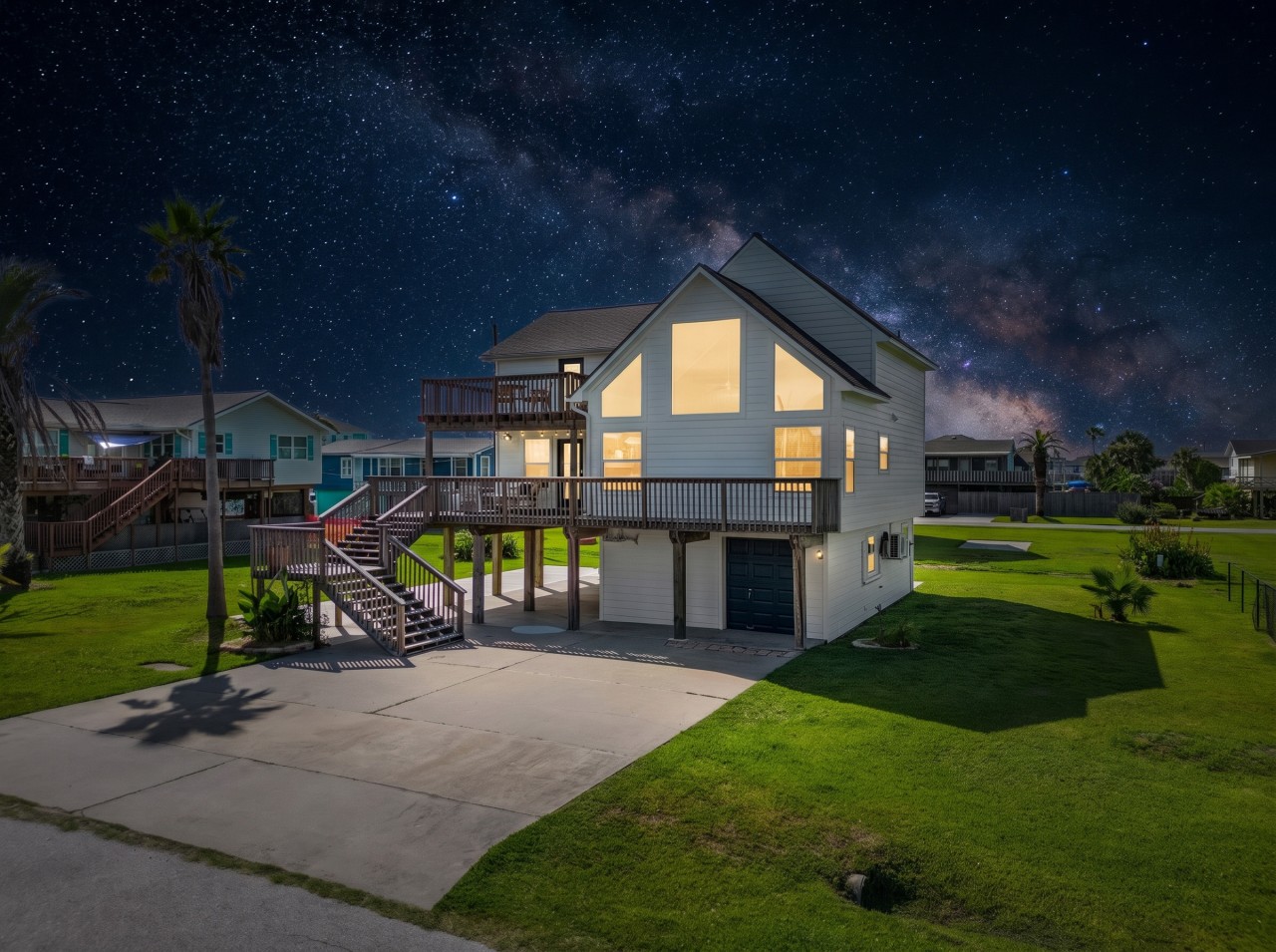 Charming beach home with expansive outdoor space