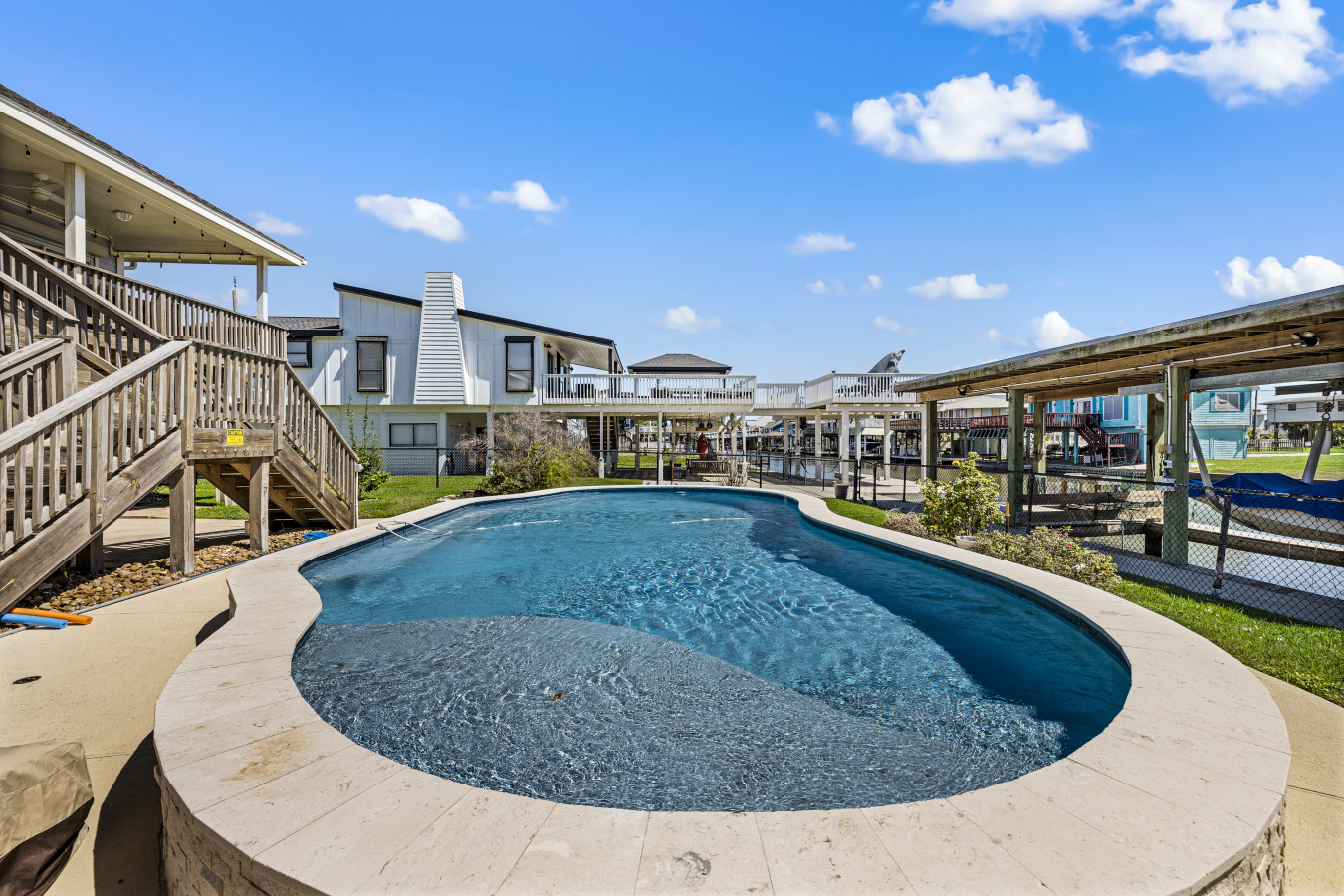 Enjoy sunny days and refreshing swims in your own private pool
