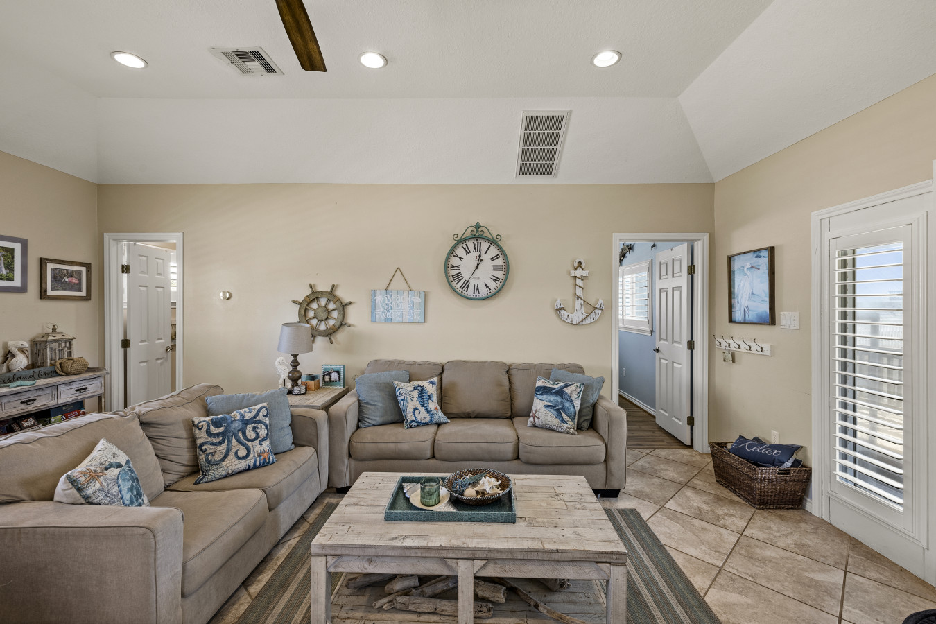 The perfect spot for movie nights and easy conversations