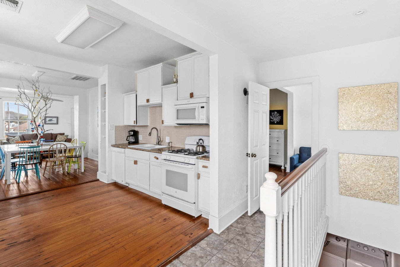 Another angle of the kitchen