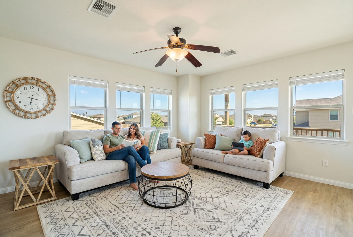Space to relax and unwind in this cozy retreat