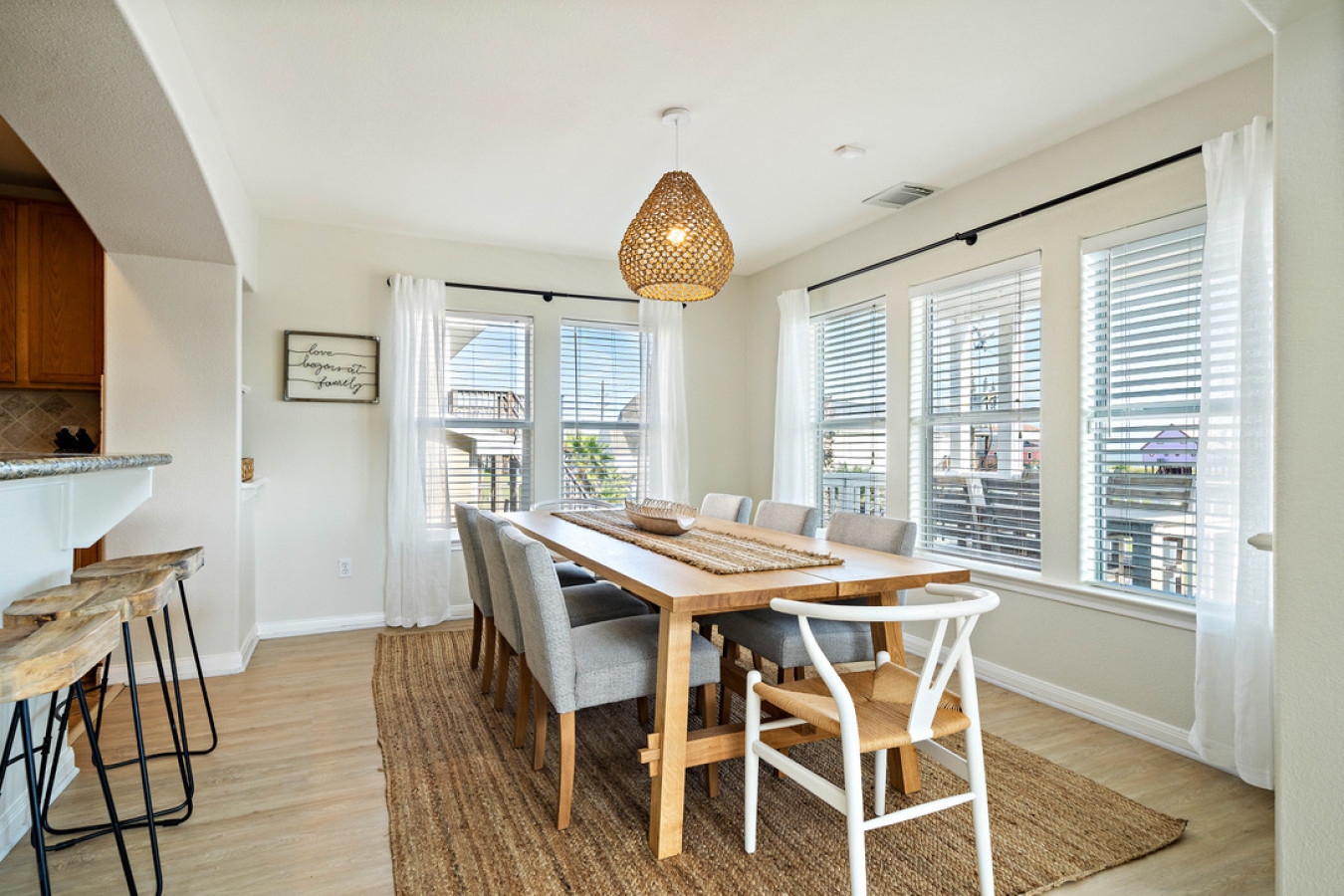 Another angle of the dining area