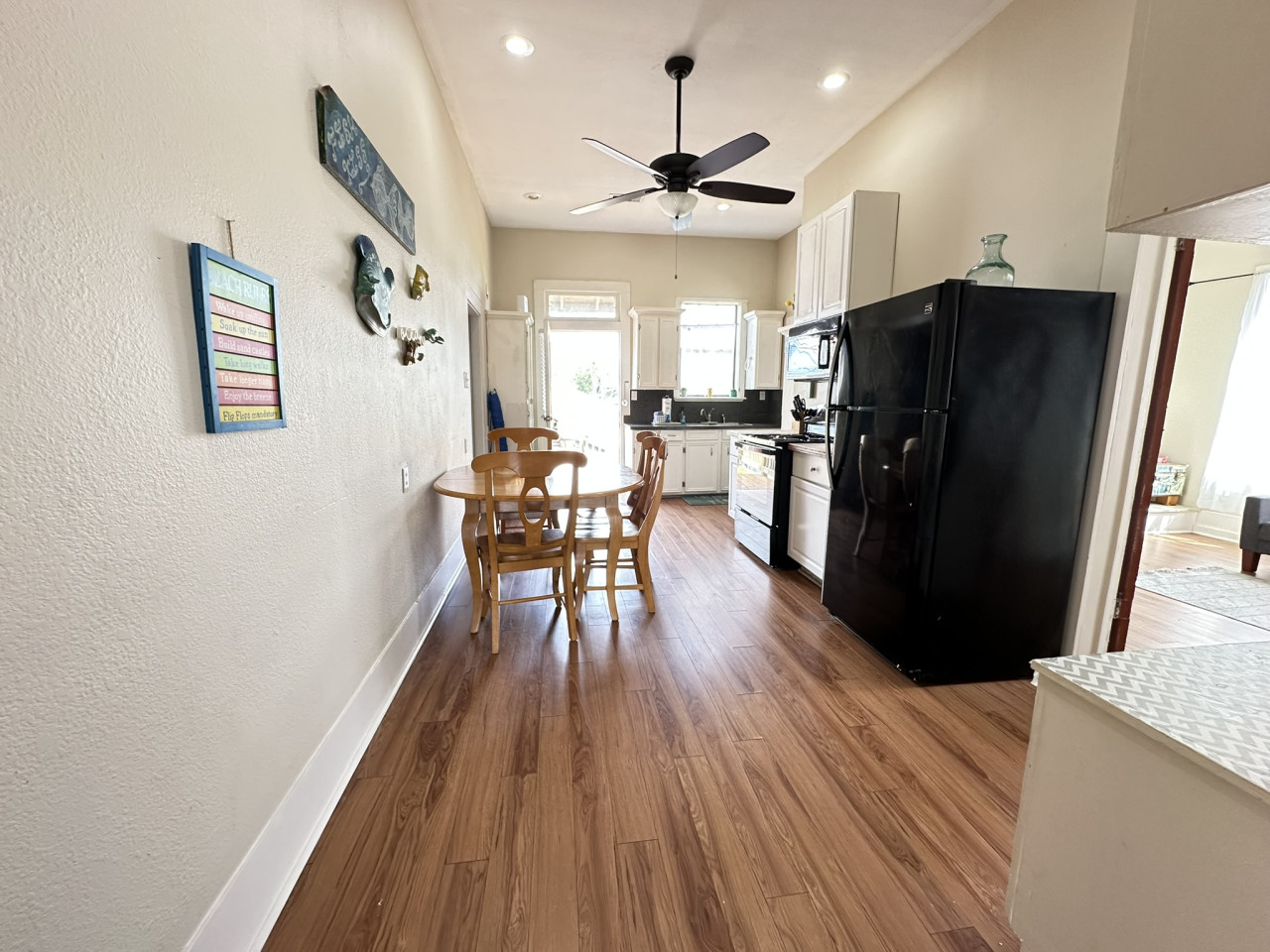 Whip up delicious meals in this charming kitchen