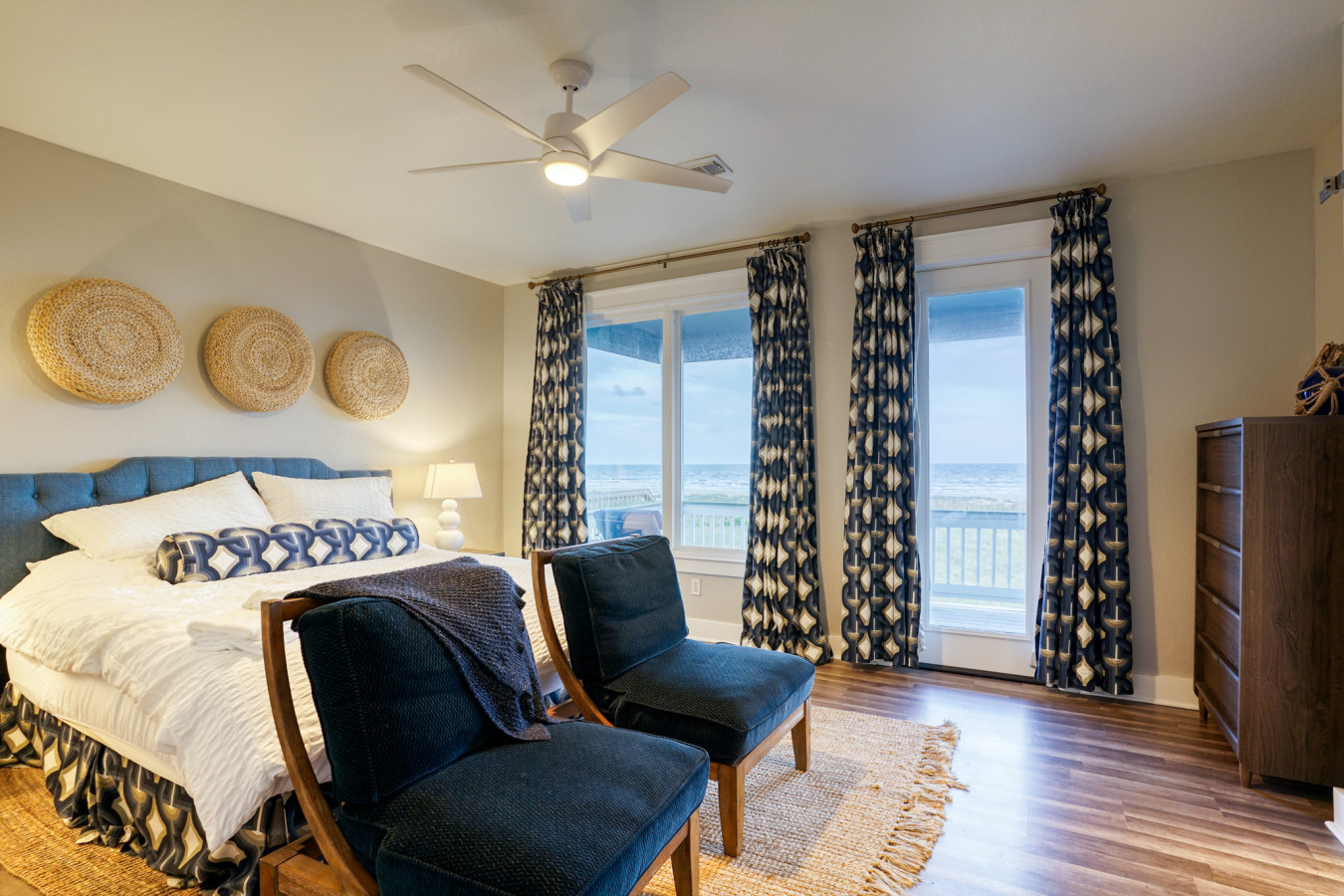 A relaxing retreat awaits in this comfy bedroom
