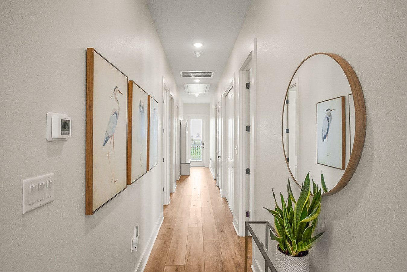 Coastal charm down every hallway