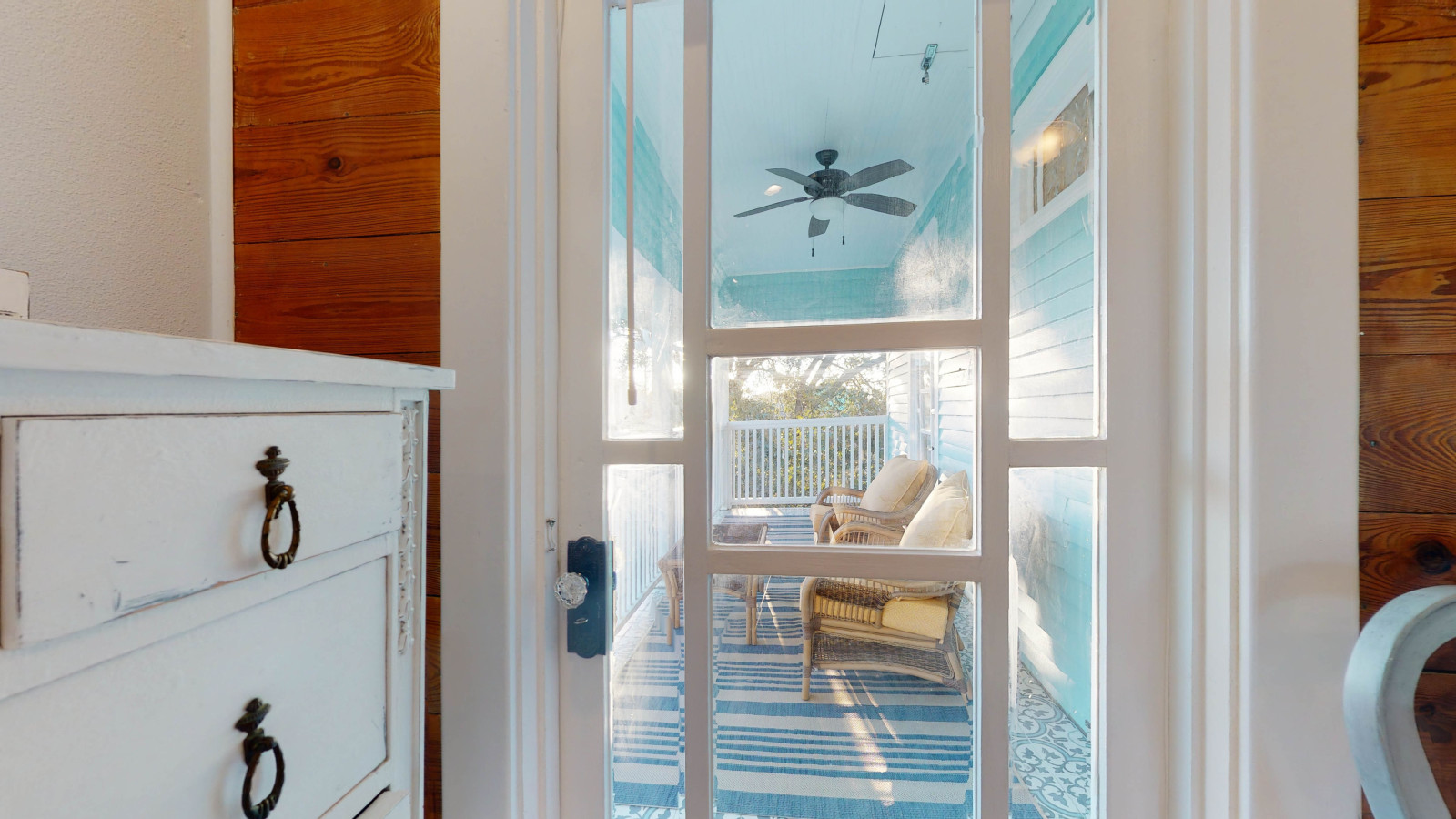 Step out & enjoy your private porch retreat