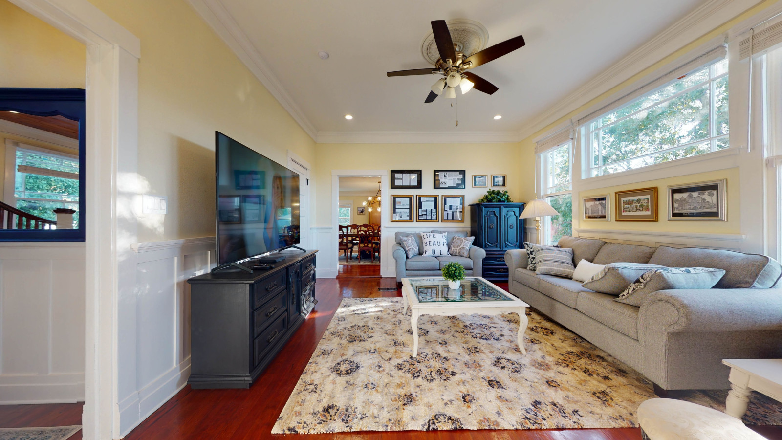 Cozy up for a movie night with the whole family!