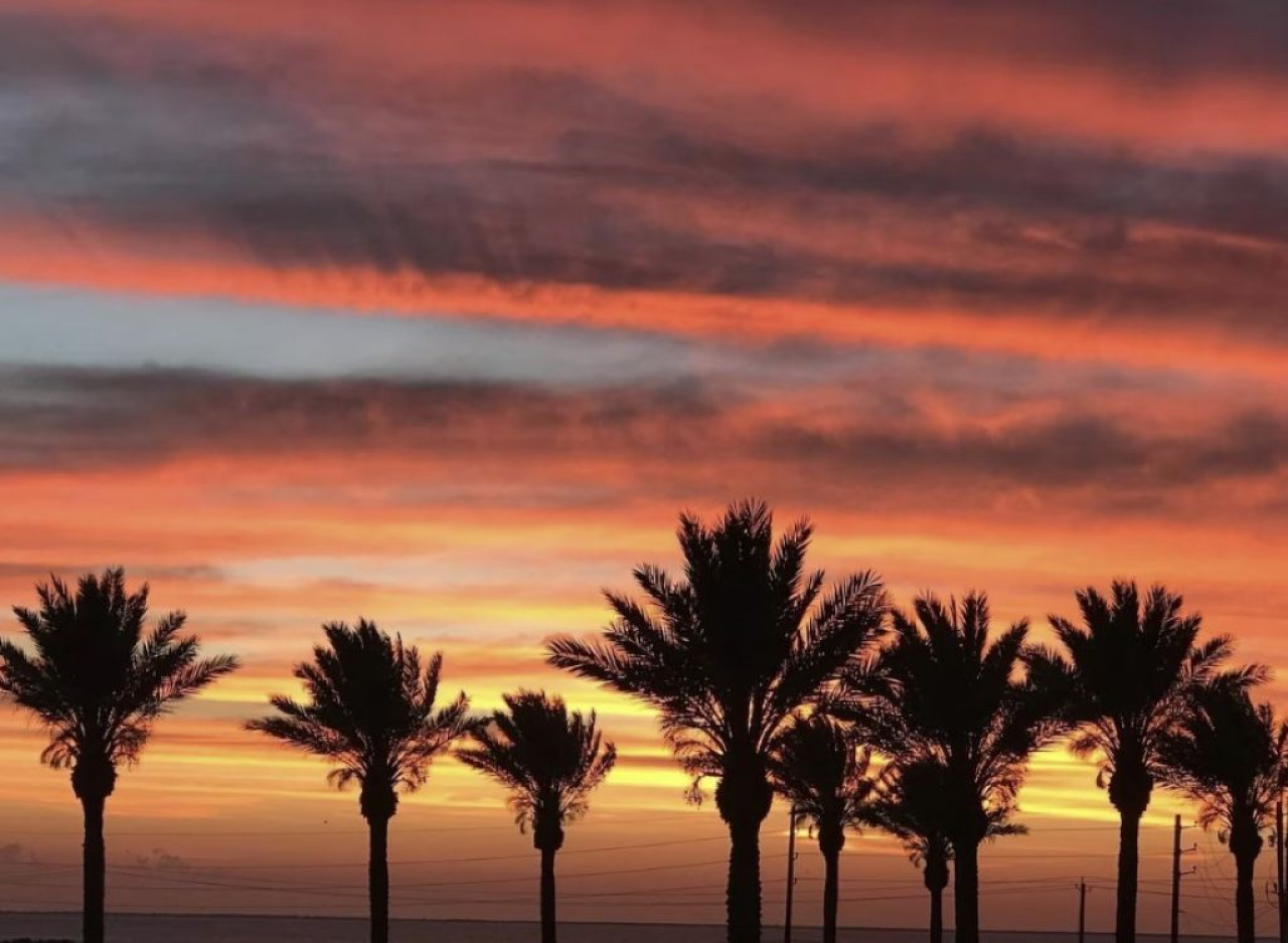 Sunsets like this are why you came to the coast