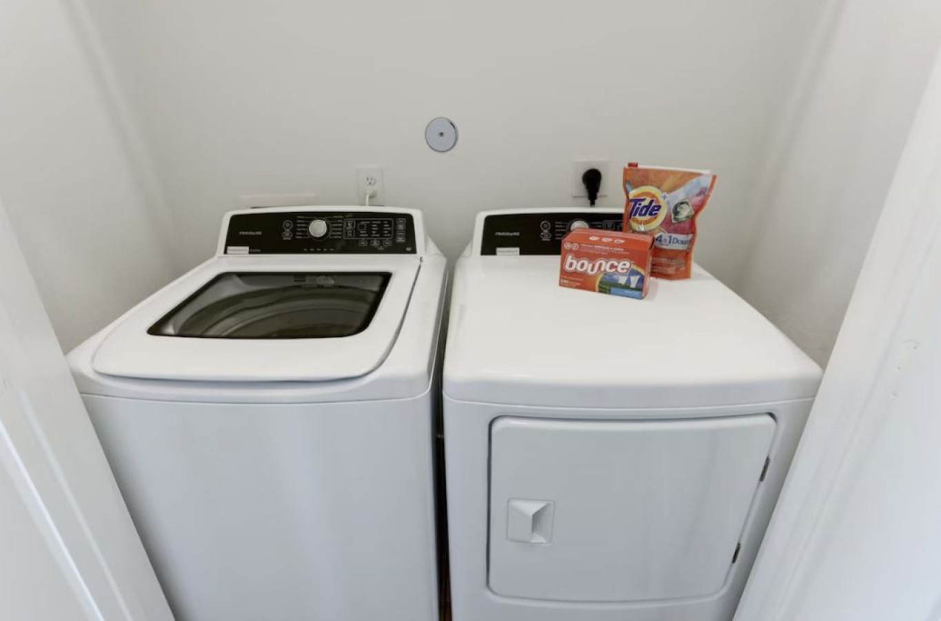 Convenient in-house laundry for a stress-free stay