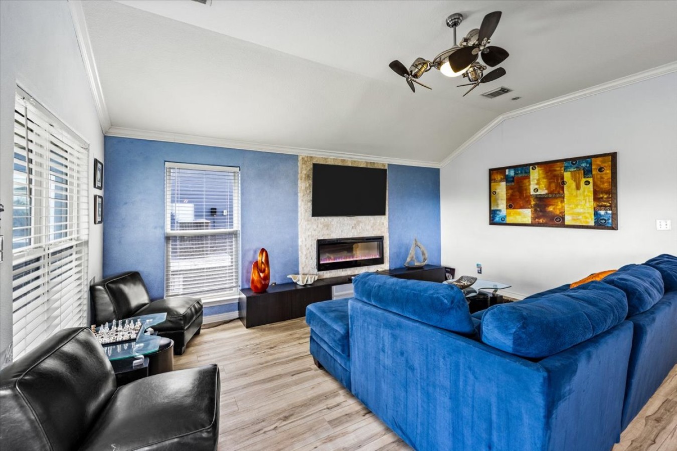 Sink into this plush sectional & never want to leave