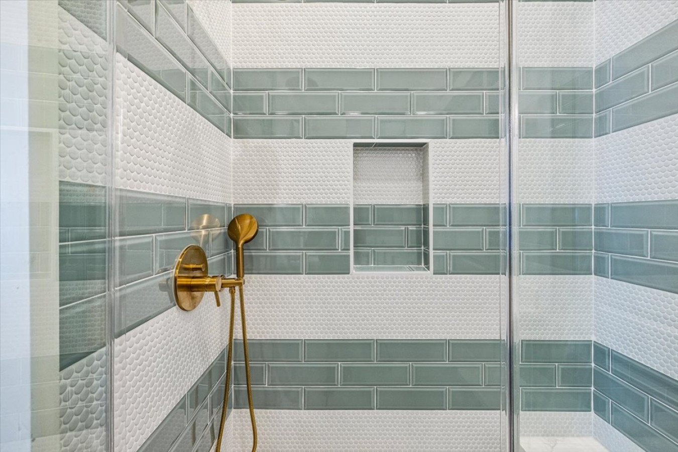 Step into your private oasis & wash the day away