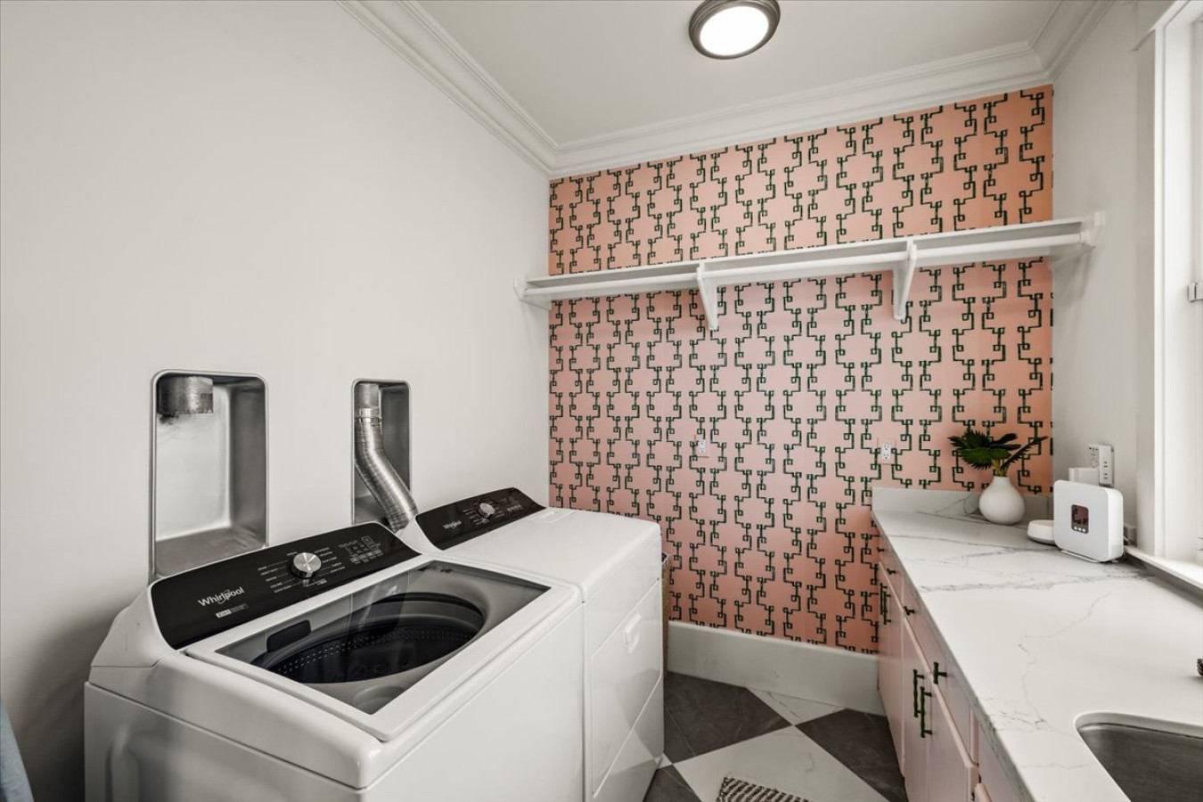 Convenient in-house laundry for a stress-free stay