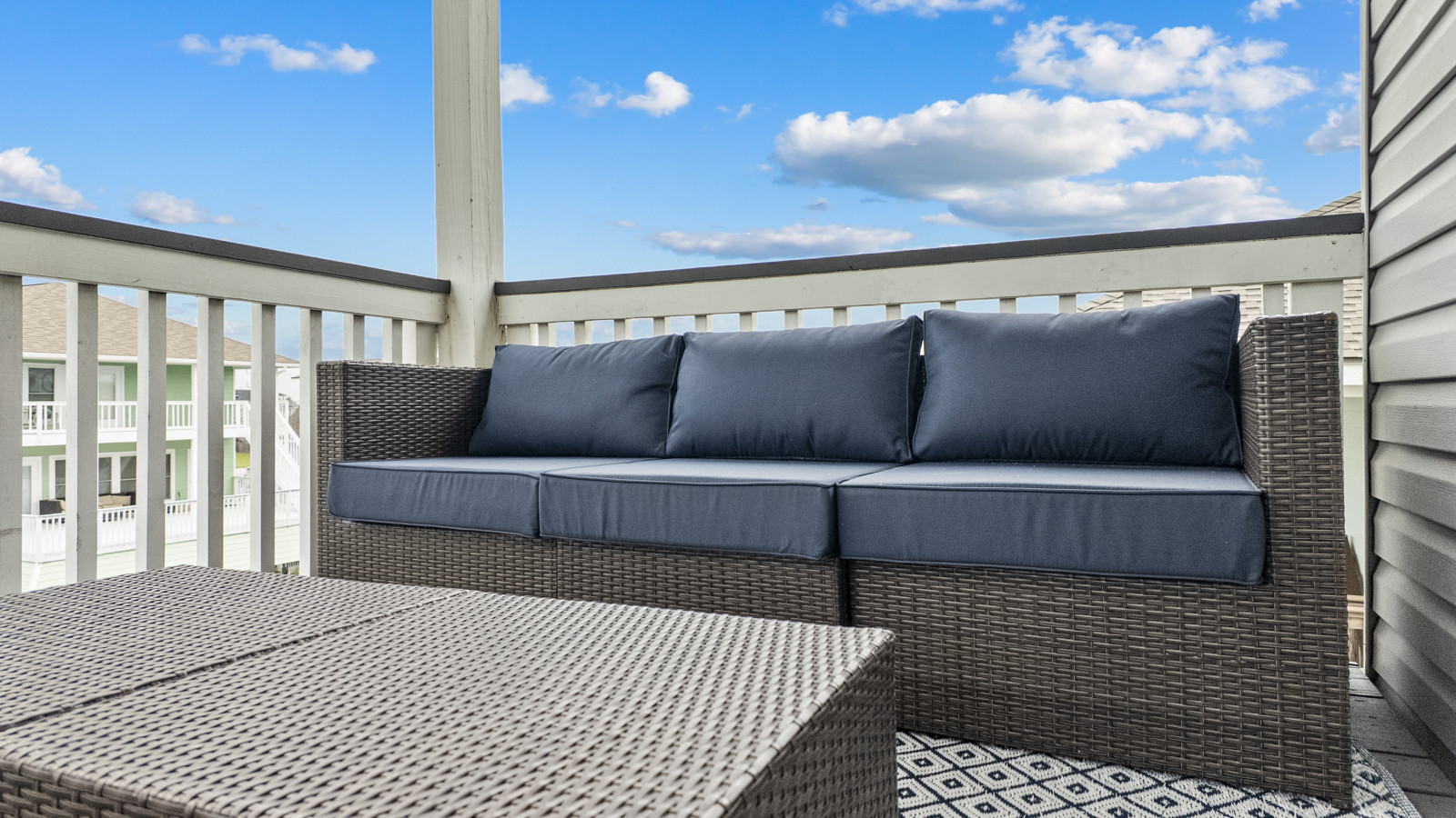 The perfect perch to watch the neighborhood come alive