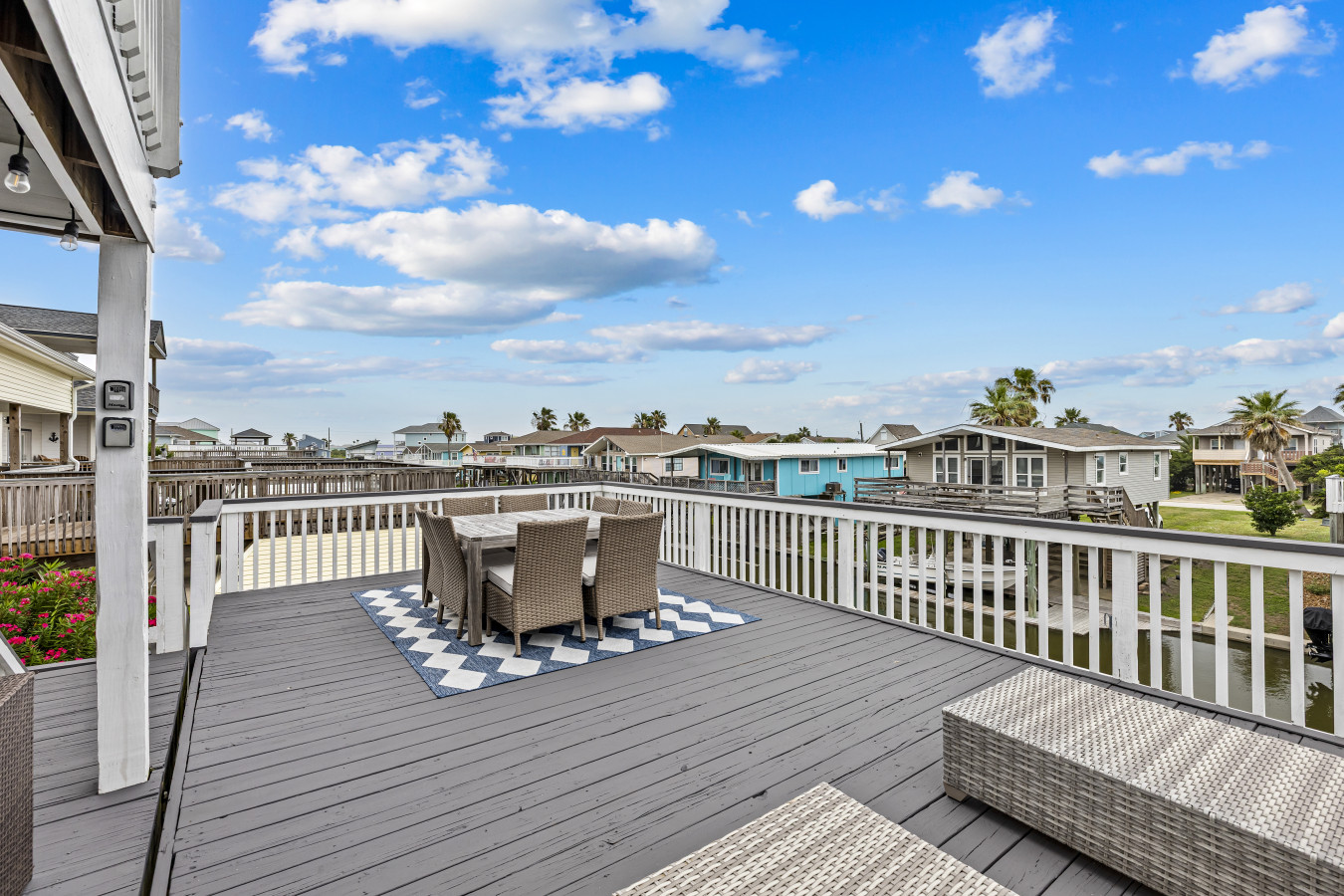 Sun, shade & stunning views all from your own deck