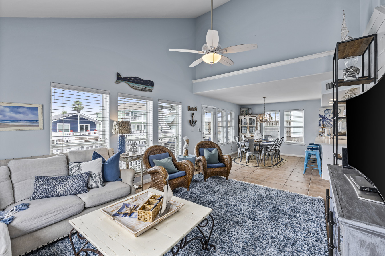 Share laughter & conversation in this inviting space