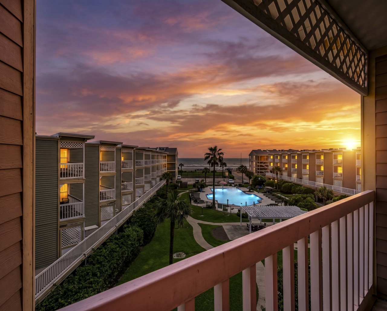 Sip your morning coffee with a view like this