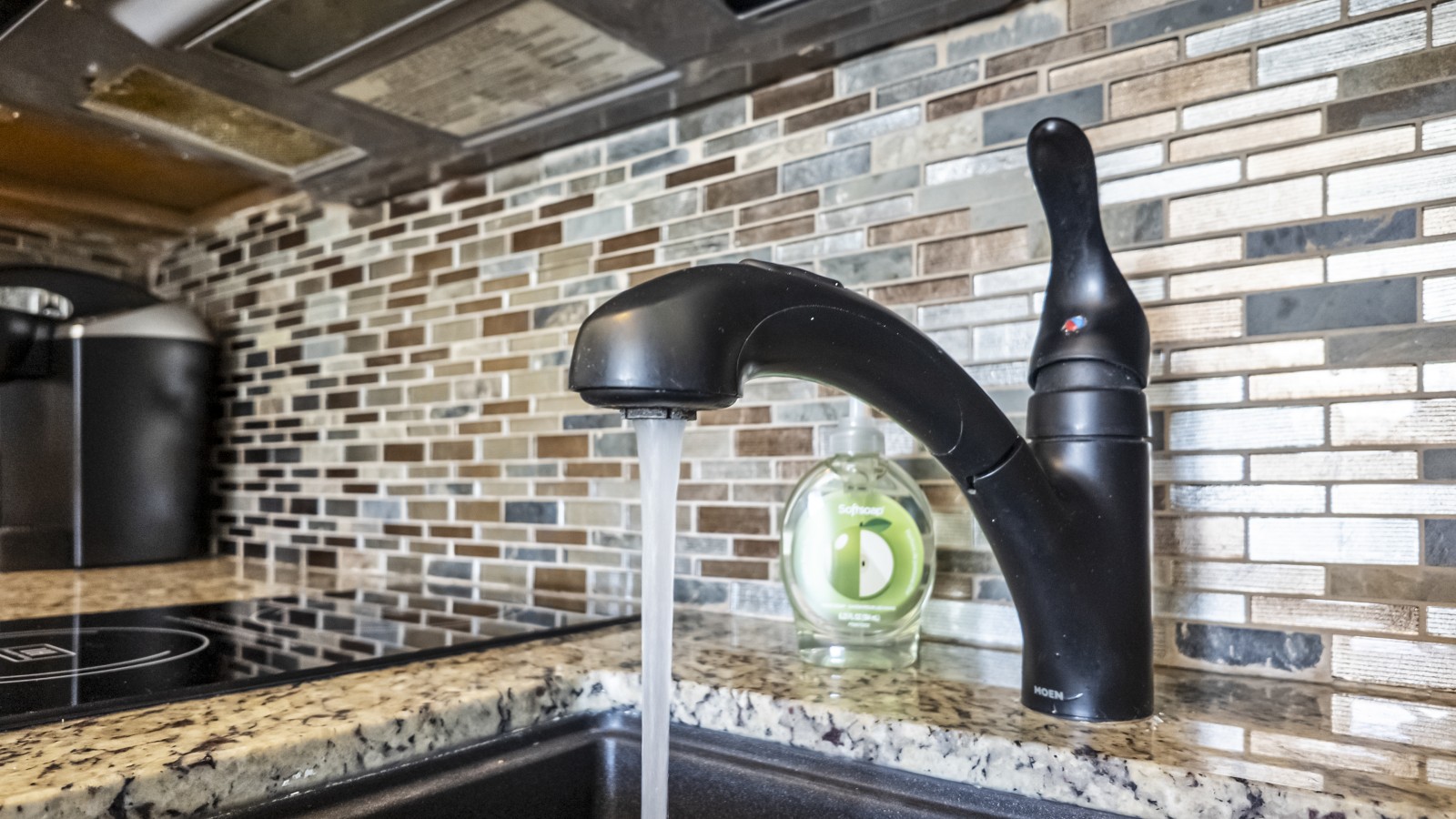 Another angle of the kitchen