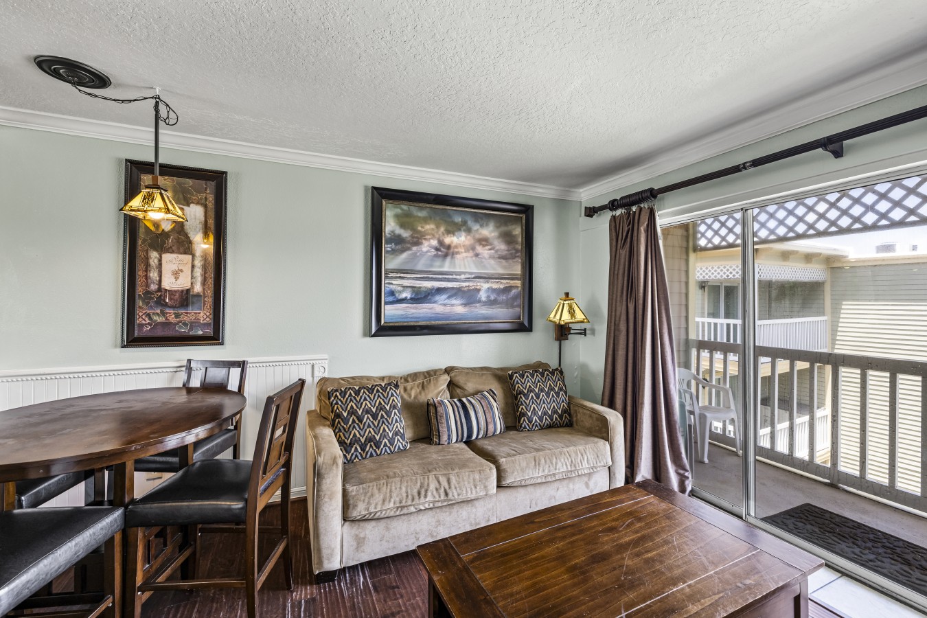 Share laughter & conversation in this charming room