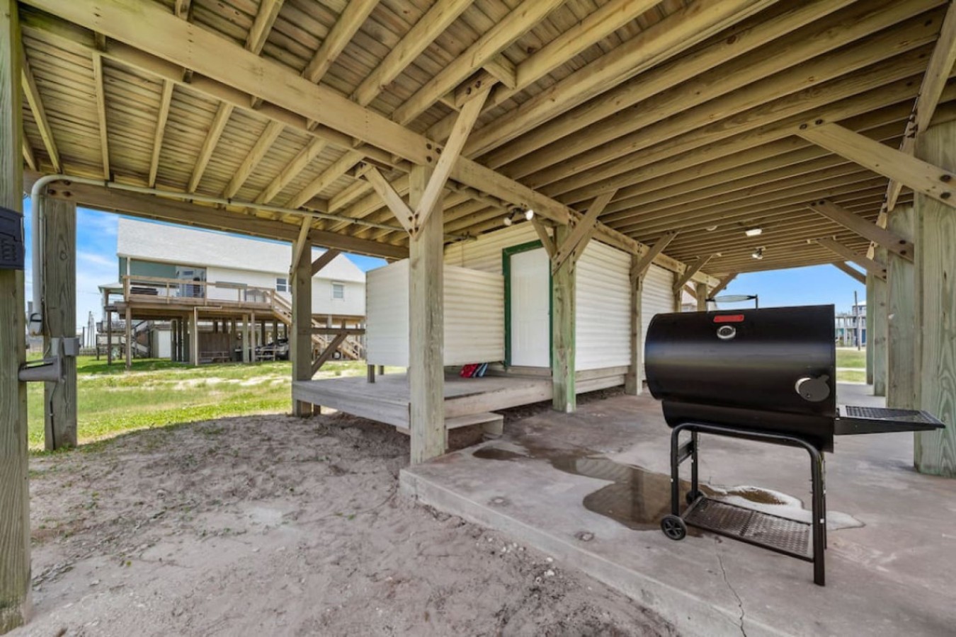 Escape the midday sun and entertain here
