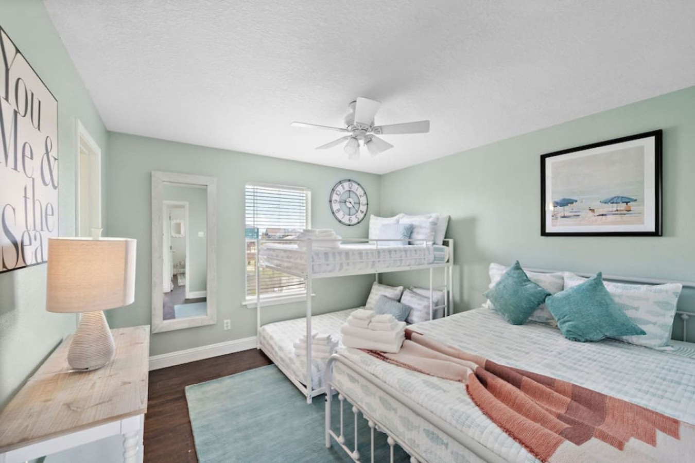 A relaxing retreat awaits in this comfy bedroom