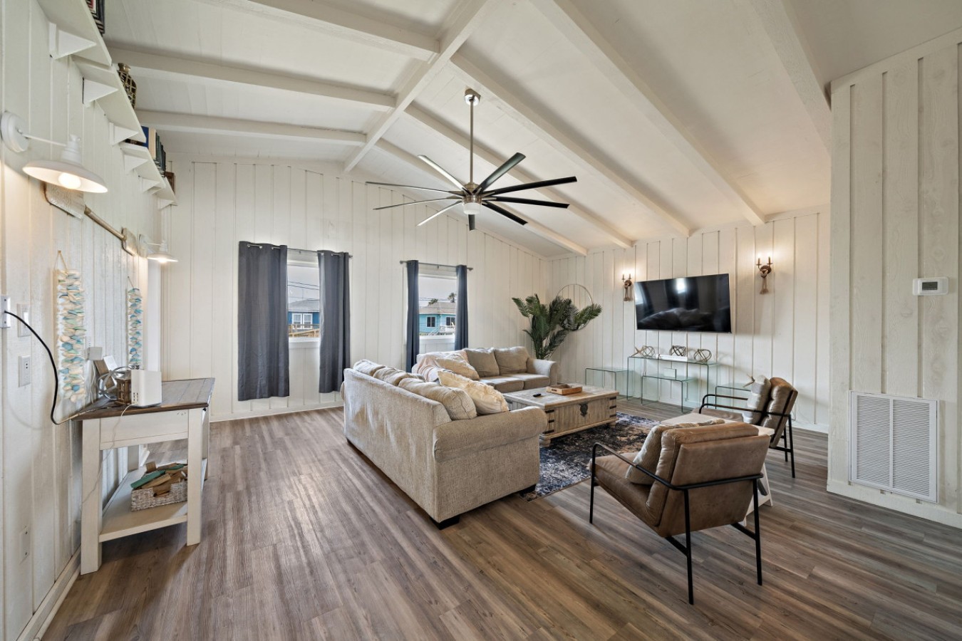 This is the main living room area of the home