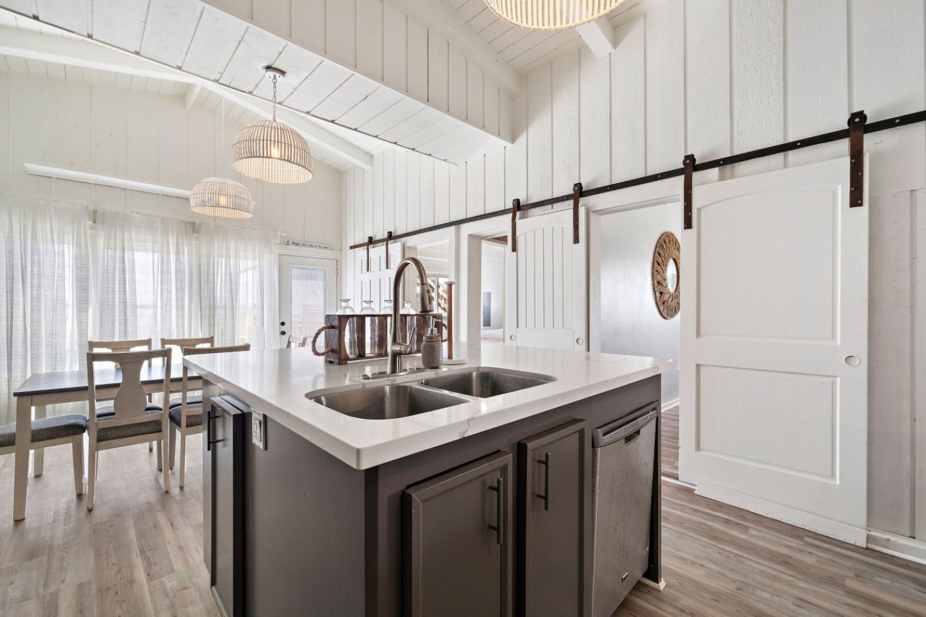 Another angle of the kitchen