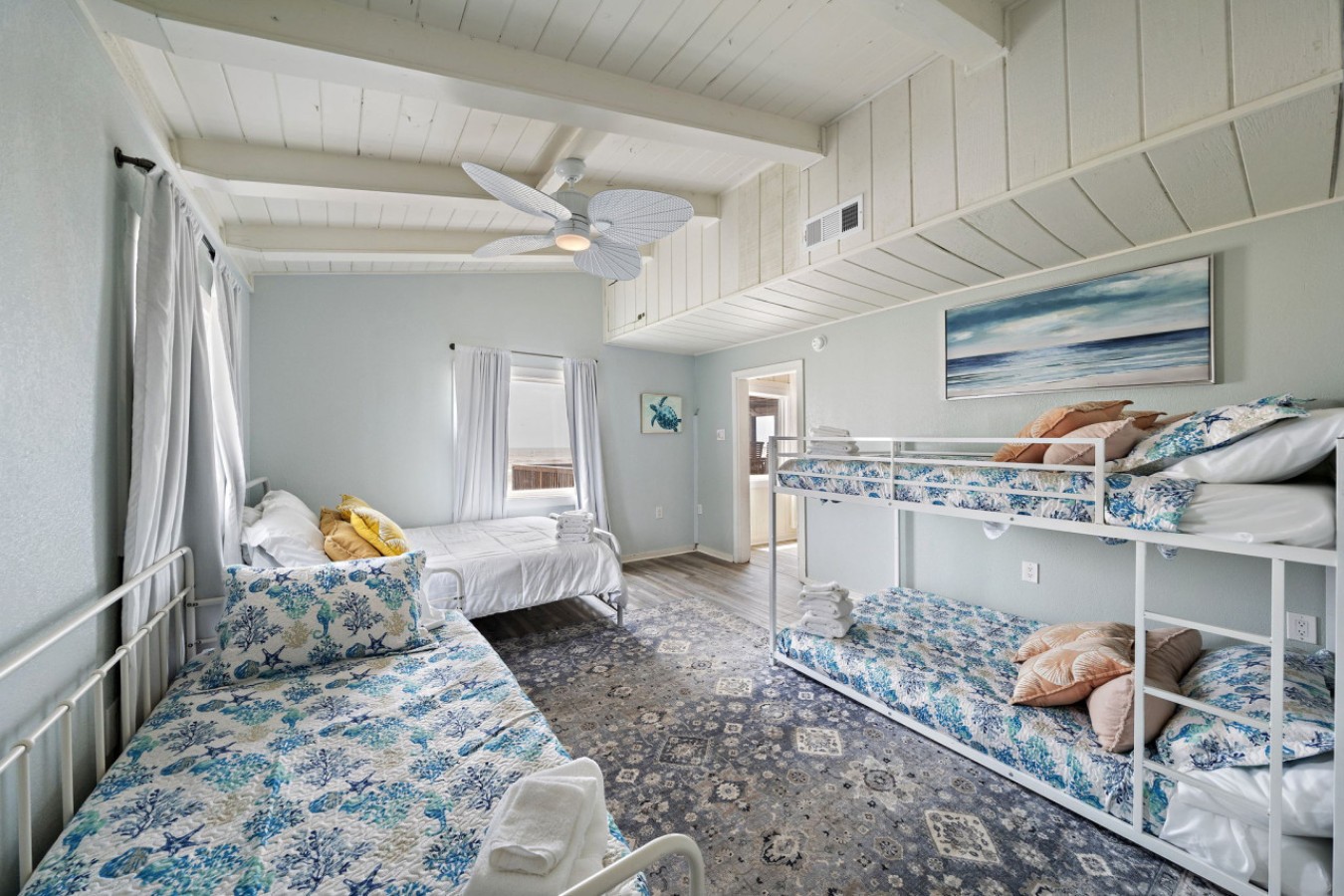 Imagine drifting off to sleep in this bedroom