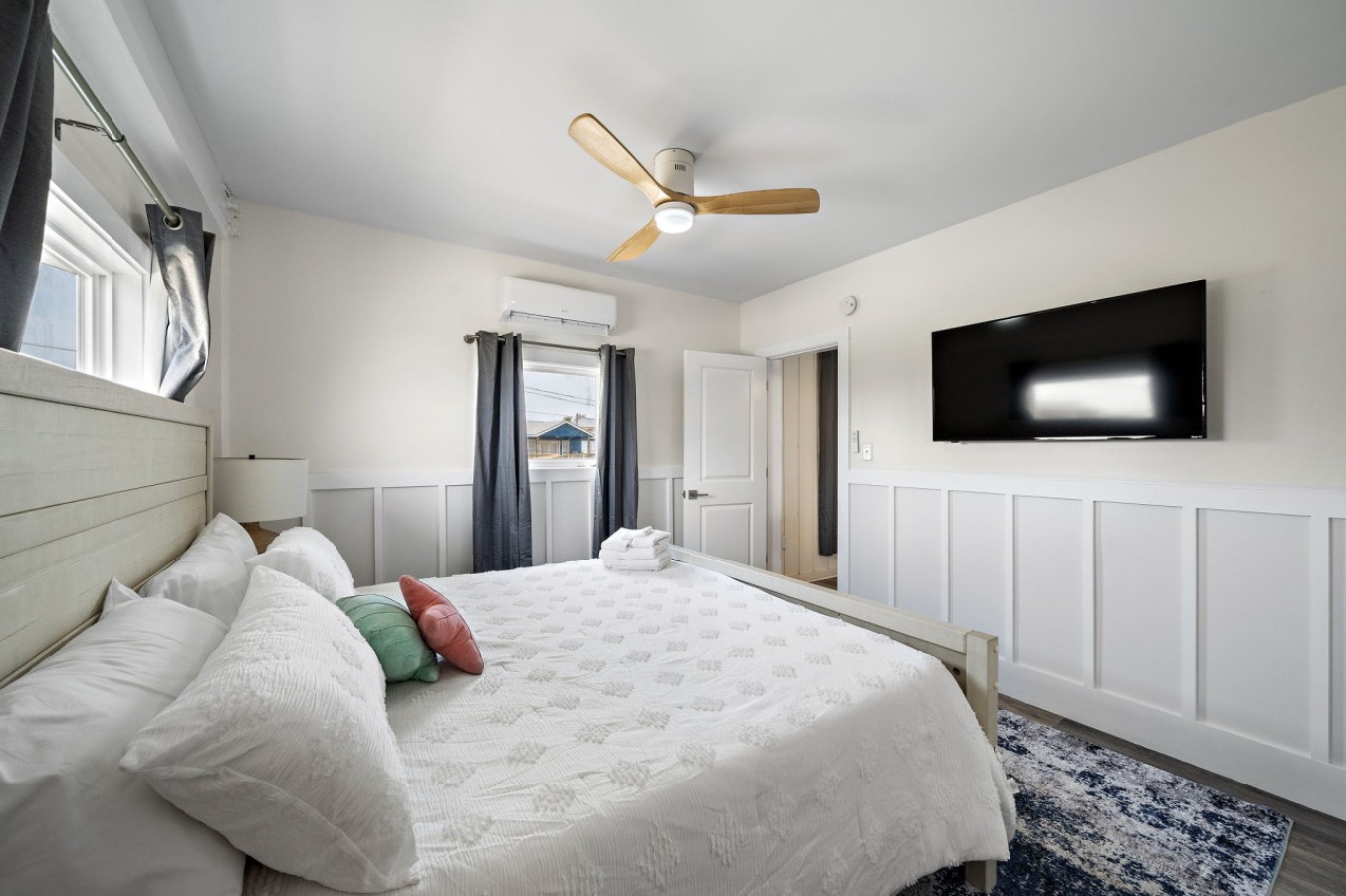 Another angle of the bedroom