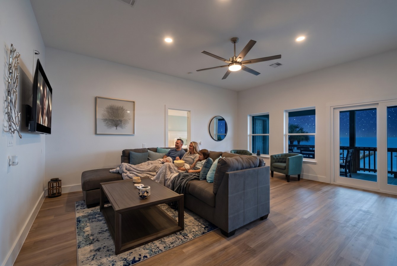 Another angle of the living room