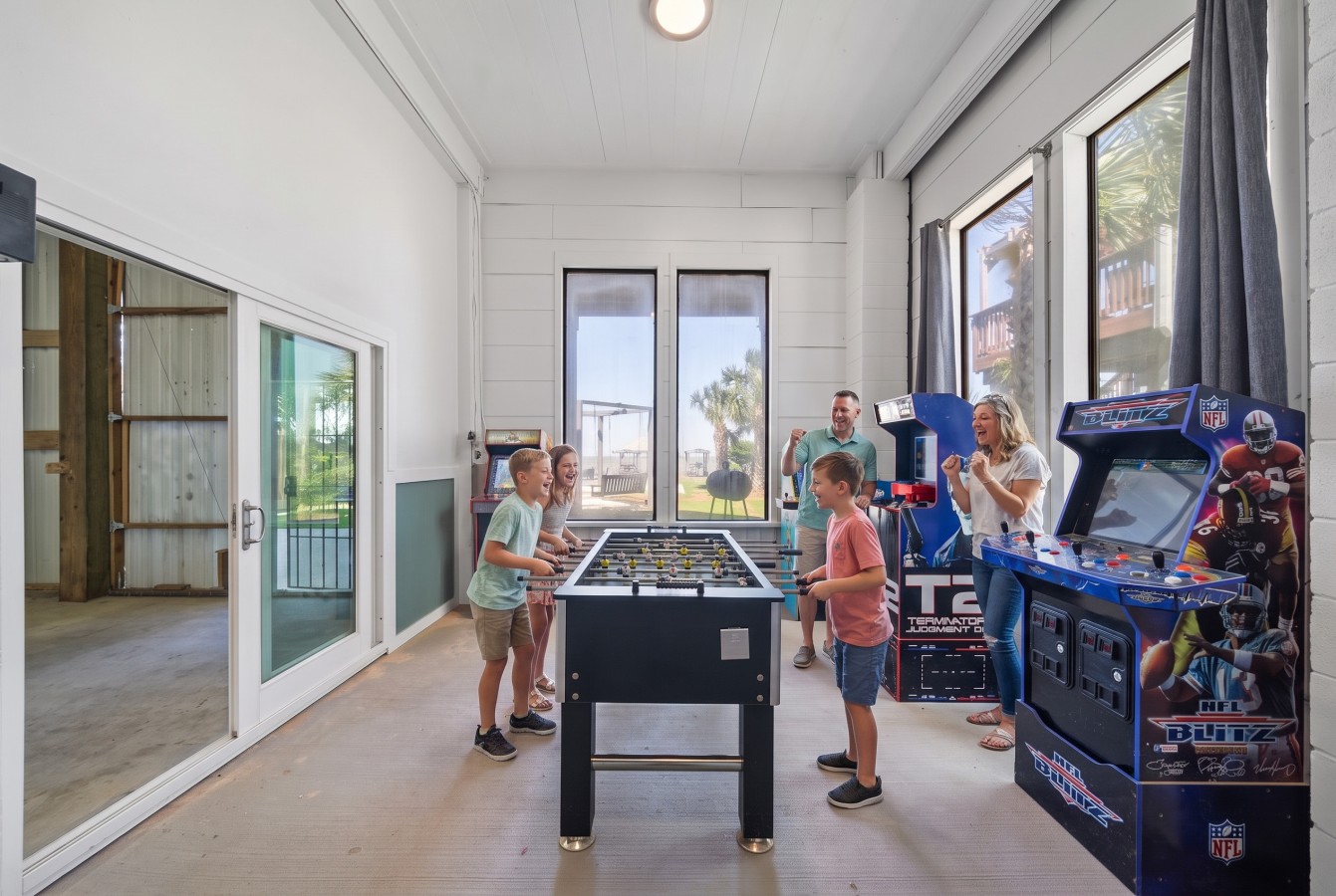Challenge your friends & family in the game room