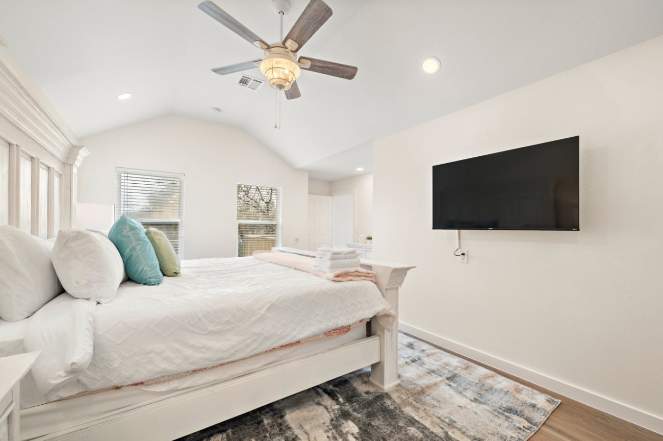 Another angle of the bedroom