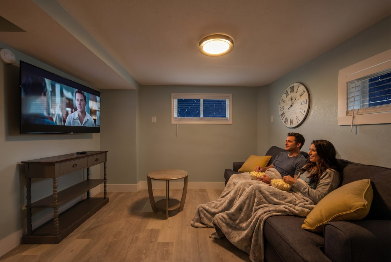 This is a secondary living room area to enjoy
