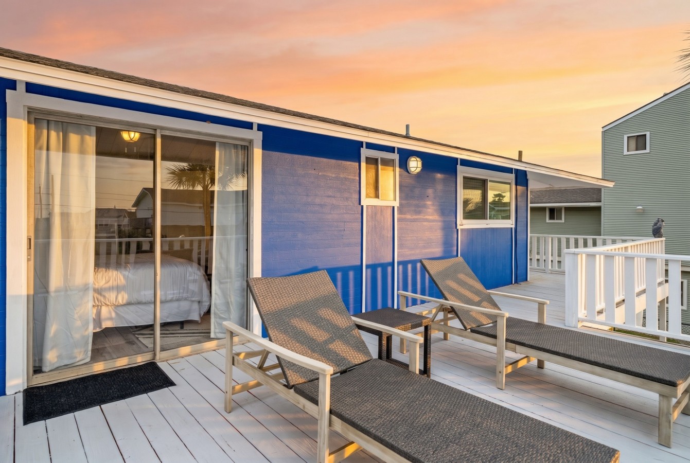 Another angle of the deck