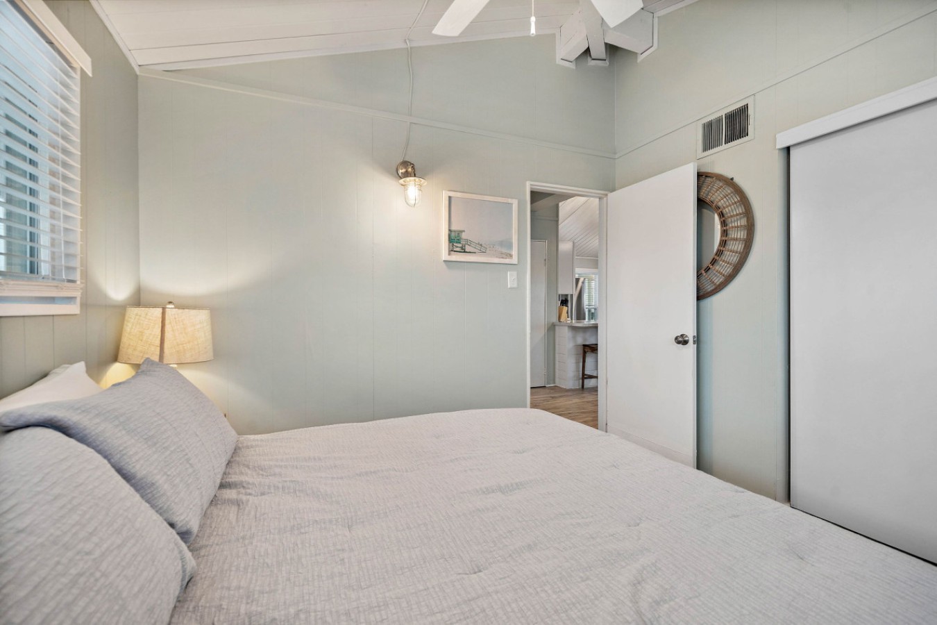 A relaxing retreat awaits in this comfy bedroom