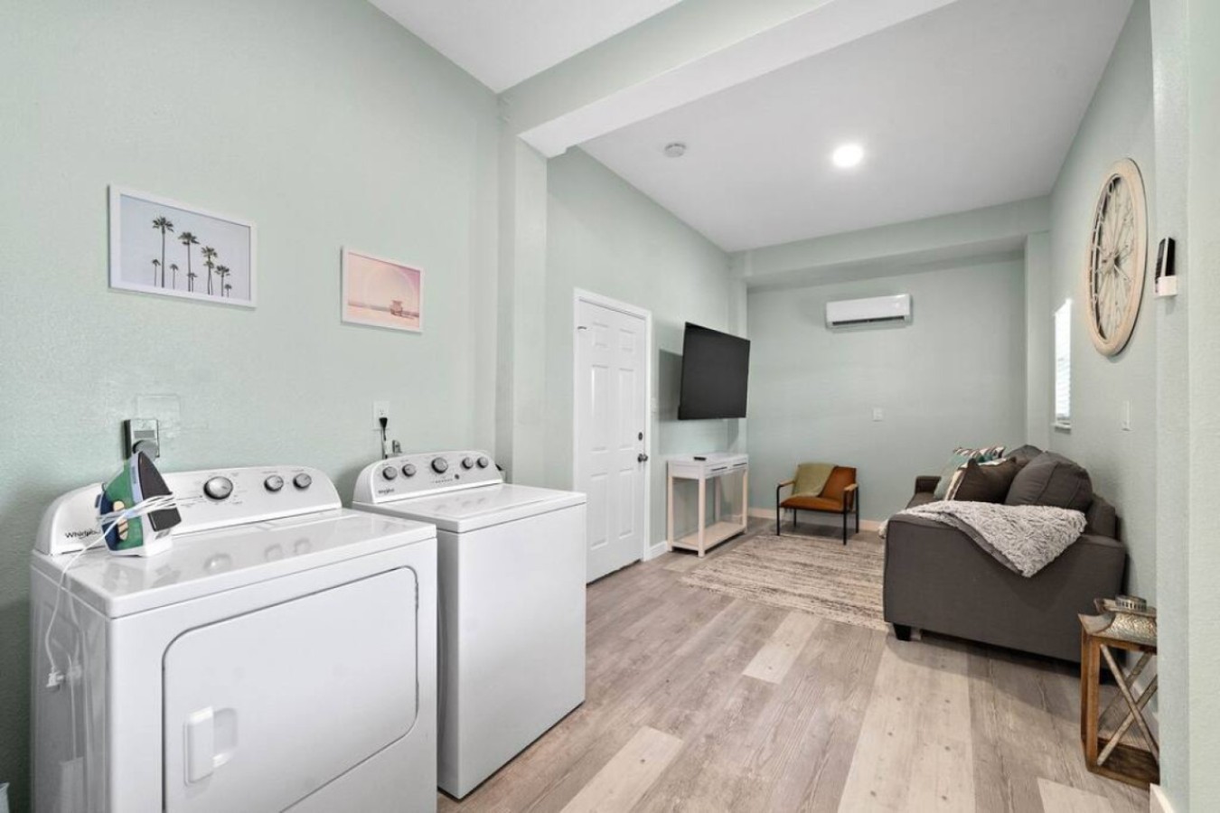 Convenient in-house laundry for a stress-free stay