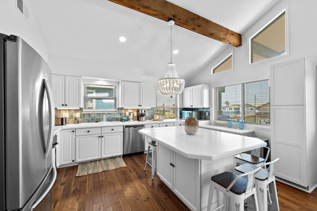 Another angle of the kitchen